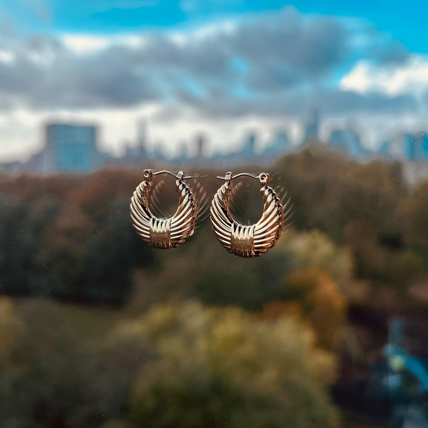 Quill Hoop Earrings